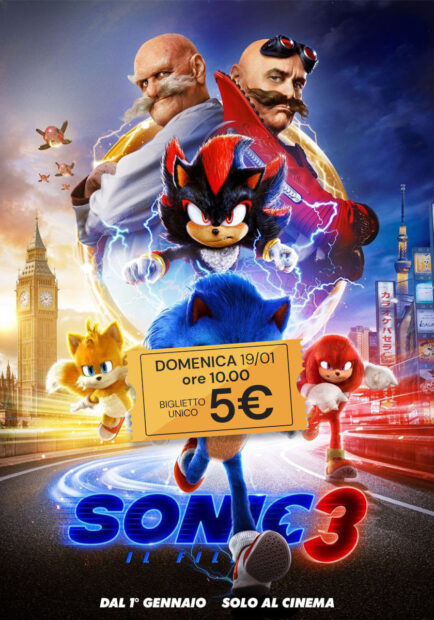 SONIC 3 – IL FILM